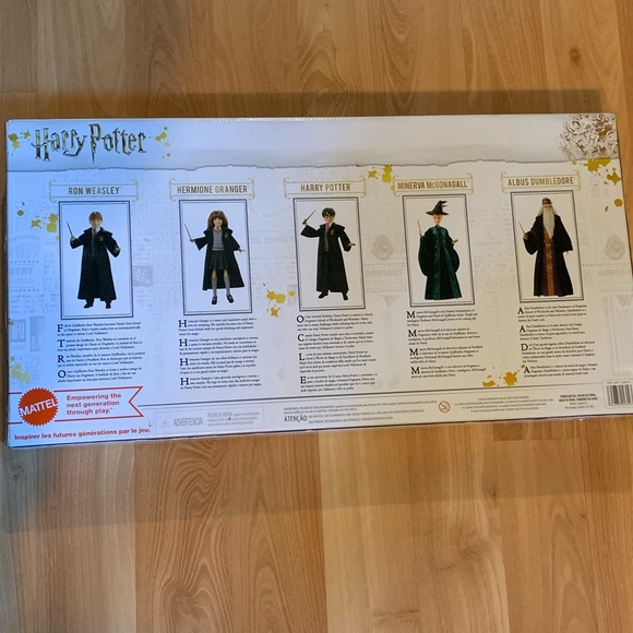 HARRY POTTER DOLL SET PACK OF 5- NEW IN BOX - Picture 4 of 4